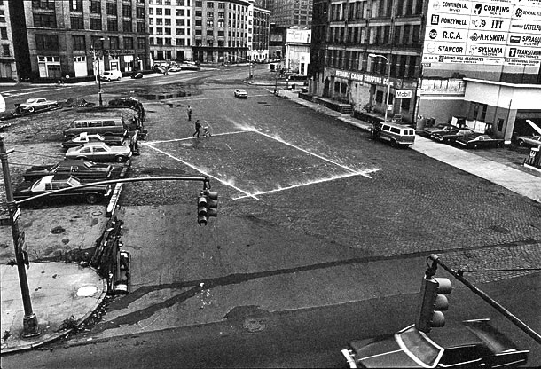 Hilmar Boehle: Square, Canal Street, NYC 1978, Foto: Bernd Jansen