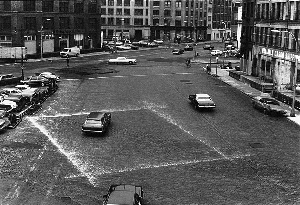 Hilmar Boehle: Square, Canal Street, NYC 1978, Foto: Bernd Jansen