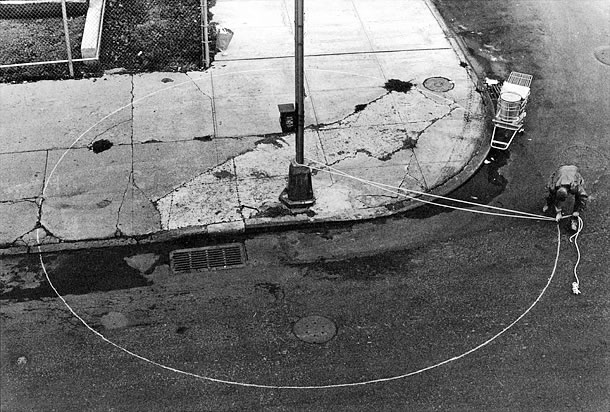 Hilmar Boehle: Circle, West Broadway, NYC 1978, Foto: Bernd Jansen