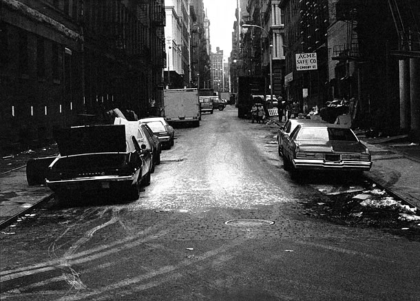 Point/Line, Crosby Street, NYC 1978, Foto: Bernd Jansen
